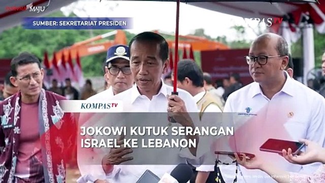Jokowi: Indonesia Kutuk Keras Serangan Israel ke Lebanon!