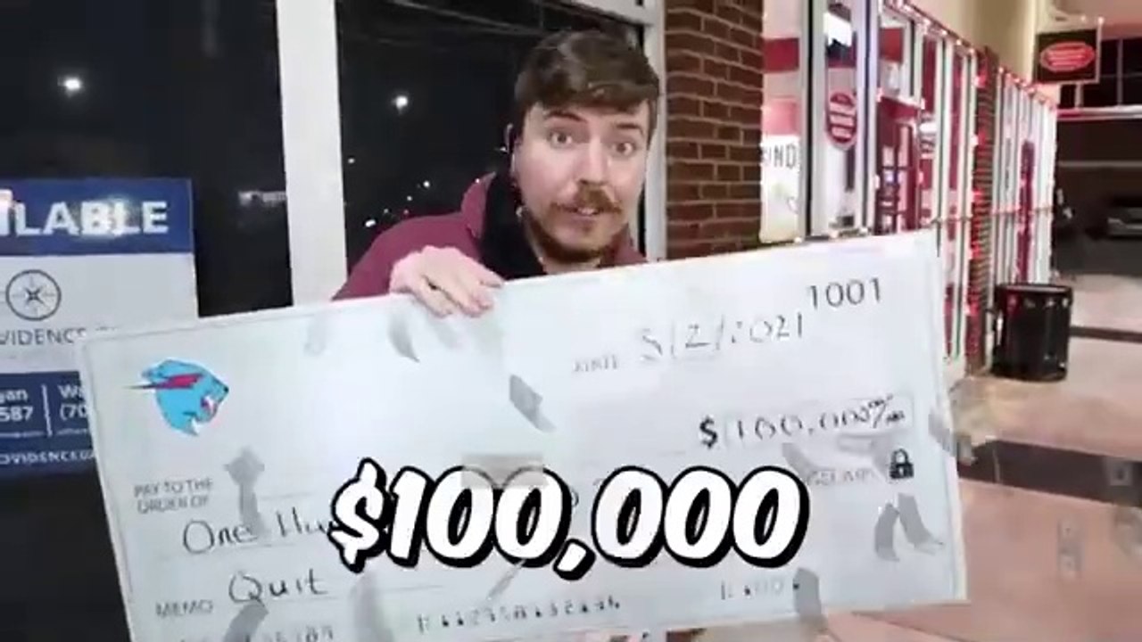 MrBeast - Offering People $100,000 To Quit Their Job