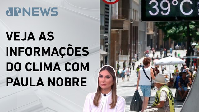 Alerta para calor nas regiões Sudeste e Centro-Oeste nesta quarta (25) | Previsão do Tempo