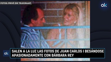 Salen a la luz las fotos de Juan Carlos I besándose apasionadamente con Bárbara Rey