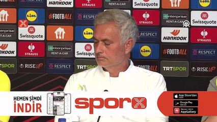 Mourinho derbiden sonra basın toplantısına neden çıkmadı?