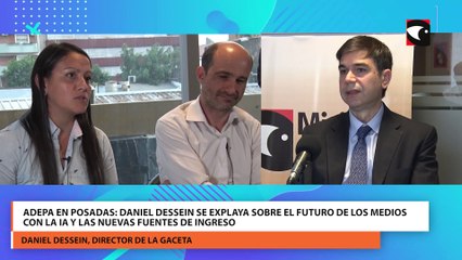 ADEPA en Posadas Daniel Dessein se explaya sobre el futuro de los medios con la IA