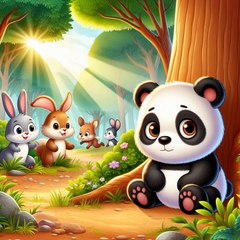 Little Panda adviced story