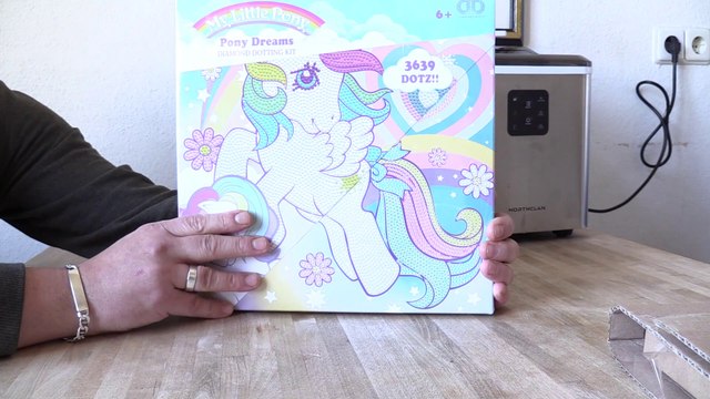 MY LITTLE PONY-UNBOXING PONY POST PONY DREAMS DIAMOND DOTTING KIT