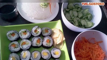 Sushi vegetariano
