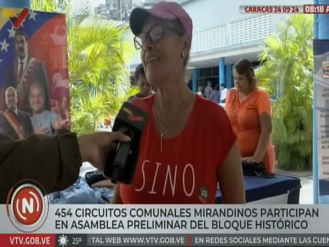 Comuneros del edo. Miranda presentan su experiencia productiva rumbo al Bloque Histórico