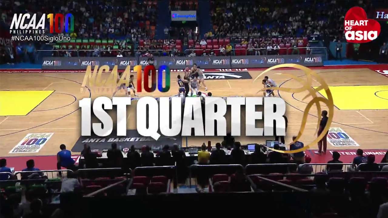 NCAA Basketball JRU vs Arellano (First Quarter) NCAA Season 100