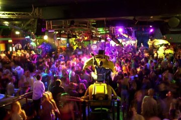 Retro scenes of nights out at Tokyo Jo's