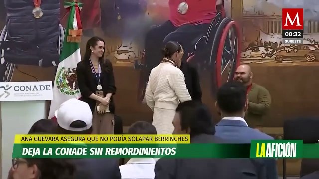 Ana Gabriela Guevara defiende su gestión en Conade: En mi administración no hubo inmunidad”