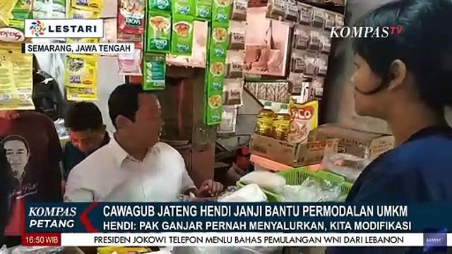Hendrar Prihadi Janjikan Bantuan Permodalan UMKM, Siap Lanjutkan Program Ganjar Pranowo di Jateng