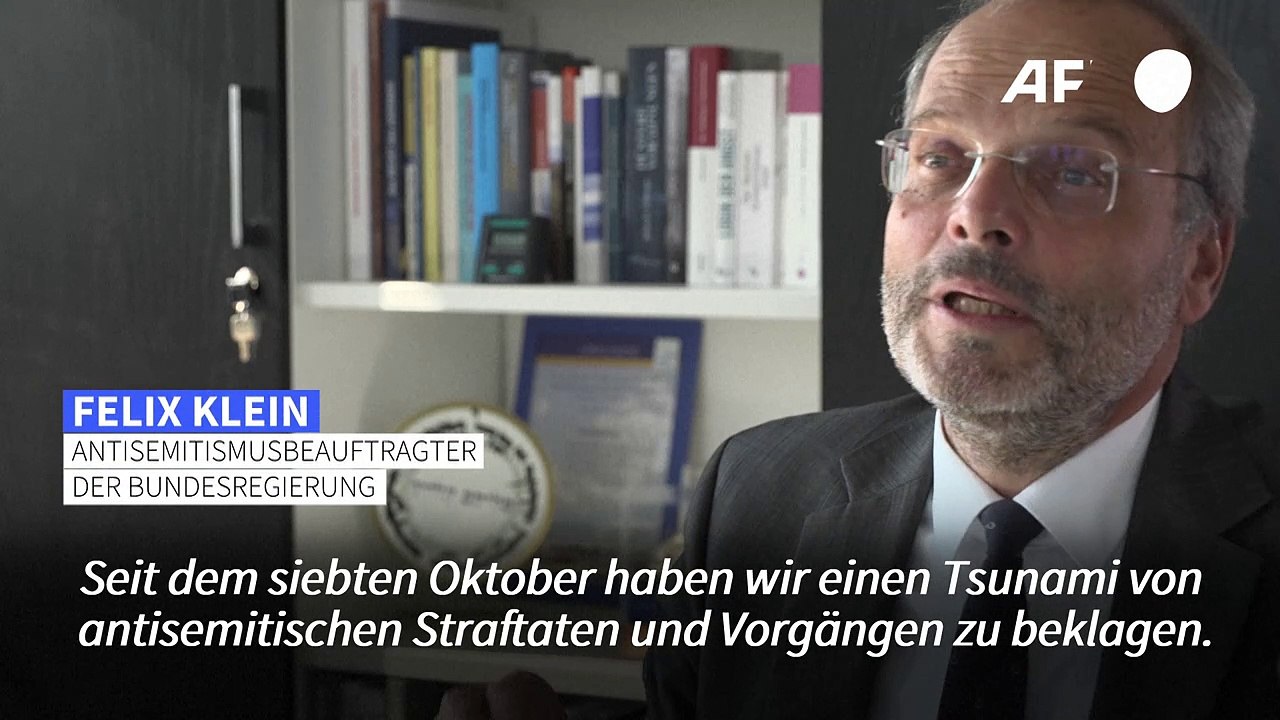 Antisemitismusbeauftragter Klein beklagt 'Tsunami an Antisemitismus' seit 7. Oktober