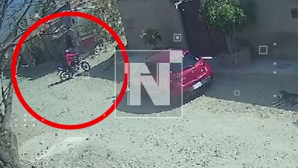 Video: Así fue la fuga de ‘motoladrones’ que robaron y chocaron frente a una EPI