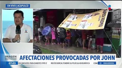 Acapulco, en alerta por una zona de baja presión con potencial ciclónico