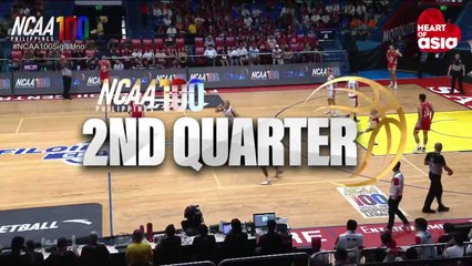NCAA Basketball Letran vs EAC (Second Quarter) | NCAA Season 100