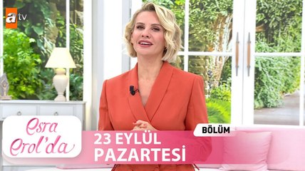 Esra Erol'da 23 Eylül 2024 | Tek Parça