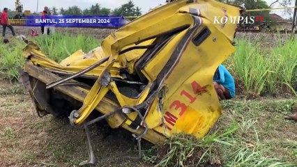 PT KAI Beri Penjelasan soal Truk Molen Menemper KA Taksaka di Bantul