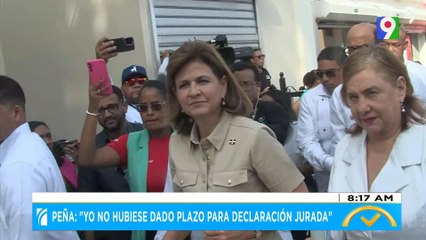 Raquel Peña: “Yo no le hubiese dado plazo para declaración jurada” | El Despertador