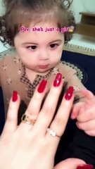 Guluna obsessed with jewelry and big nails