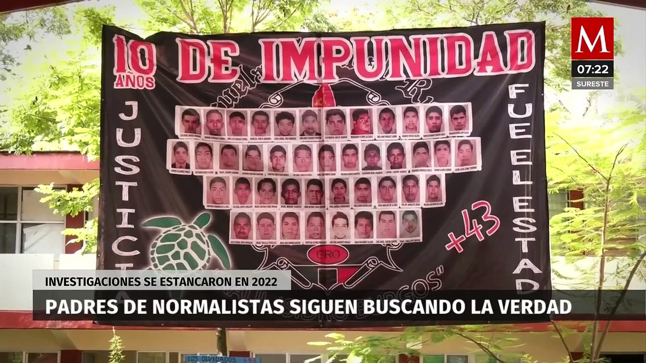 A 10 años del caso Ayotzinapa, padres de los 43 siguen buscando la verdad