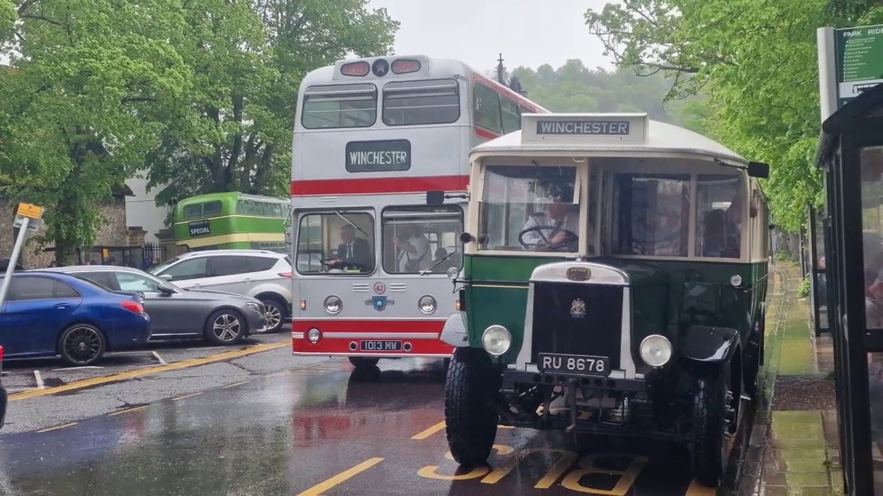 Winchester - King Alfred Buses Running Day - 6 May 2024 #travel #events #vintage