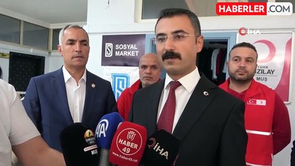 Muş'ta Hükümlü ve Yakınları için Sosyal Market Açıldı