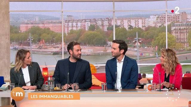 Flavie Flament et Julien Arnaud dans Télématin