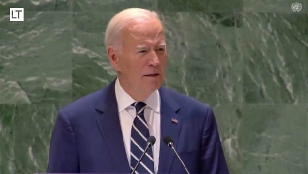 Discurso de Joe Biden en la 79° Asamblea General de Naciones Unidas