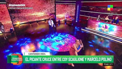 El picante cruce entre Coy Scaglione y el jurado del "Cantando 2024"