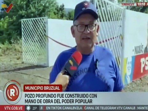 Yaracuy | Activación de pozo de agua beneficiará a más de 3 mil habitantes del mcpio. Bruzual