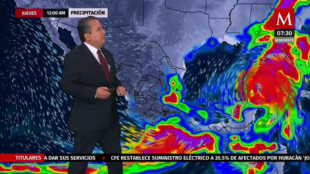 El clima para hoy 25 de septiembre de 2024, con Abimael Salas