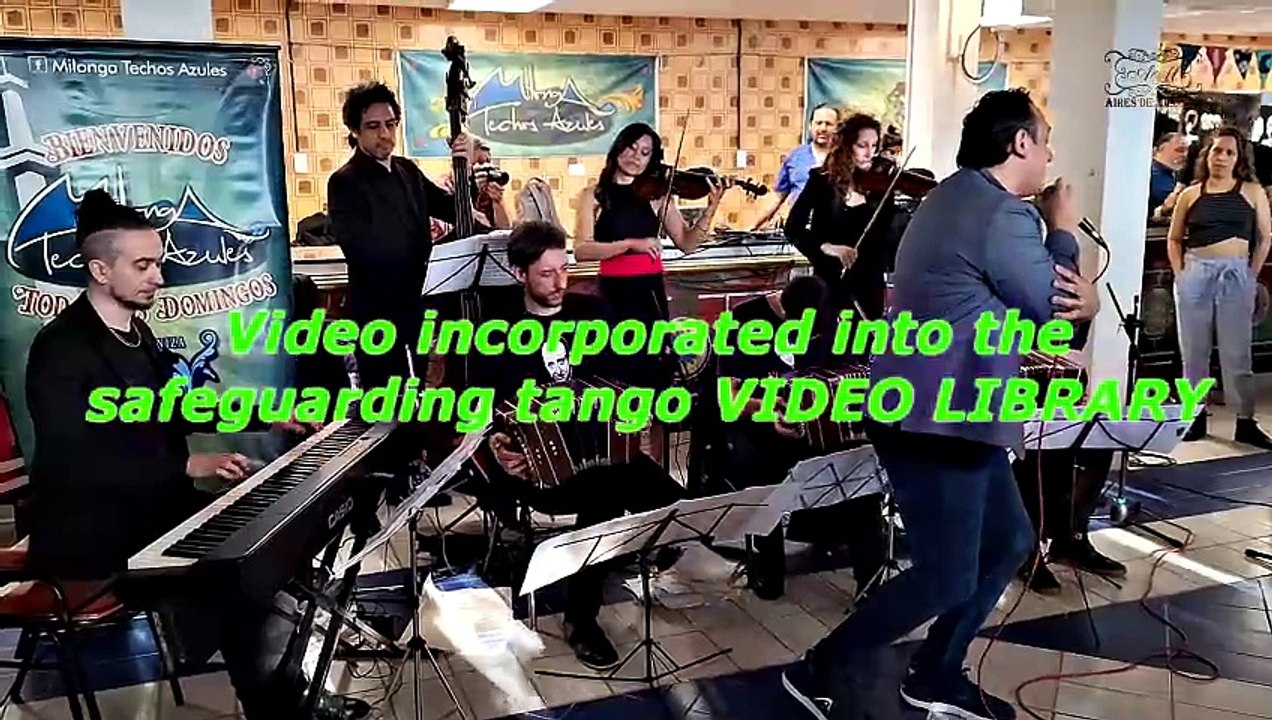 El ultimo cafe tango, Los Herederos del Compás orquesta de tango, Pablo Ramos