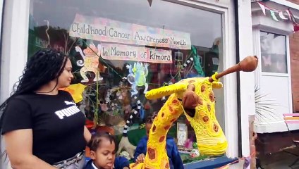 Childhood cancer awareness month at the Creative Arts Factory, Walsall.