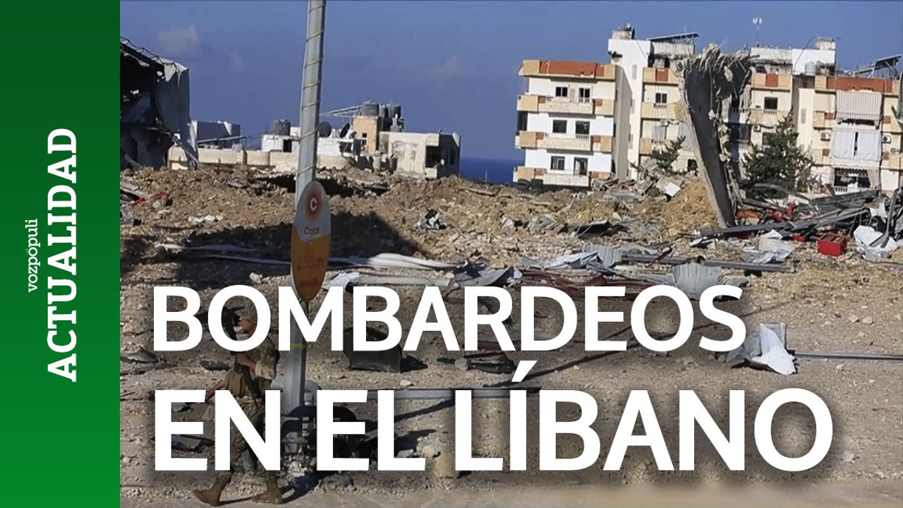 Israel sigue bombardeando el Líbano y dice haber atacado más de 100 "objetivos" de Hizbulá