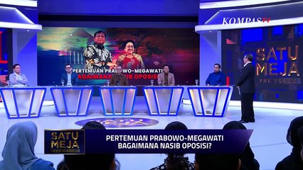 Deddy Sitorus PDIP Bicara Soal Beroposisi atau Bergabung Pemerintahan Prabowo-Gibran | SATU MEJA