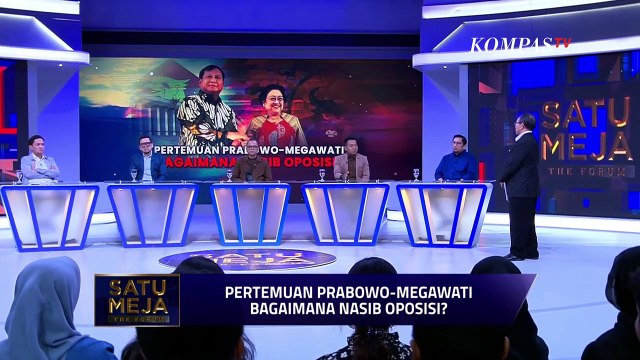 Deddy Sitorus PDIP Bicara Soal Beroposisi atau Bergabung Pemerintahan Prabowo-Gibran | SATU MEJA