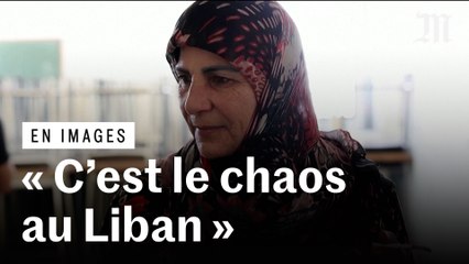 Des Libanais réfugiés à Beyrouth témoignent