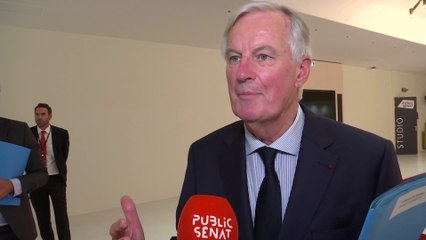 Michel Barnier au Sénat : "Ici il y a une majorité claire qui accompagnera l’action du gouvernement"