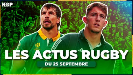 Les 3 Actualités Rugby du 25 Septembre : Etzebeth, Oyonnax, et Plus ⚽