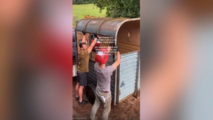 Brothers spent £10k turning £200 abandoned horse box into bar