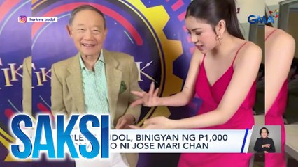 Herlene Budol, binigyan ng P1,000 na Pamasko ni Jose Mari Chan | Saksi