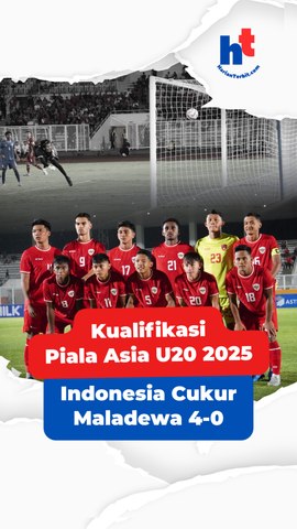 Kualifikasi Piala Asia U20 2025 | Indonesia Cukur Maladewa 4-0