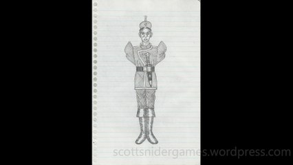 Soldier Pencil Sketch Video #412 (09-25-2024)