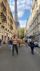 "Outfit Of a True Parisian Paris On Public Place Follow For More Videos Have Trending reels"...!!