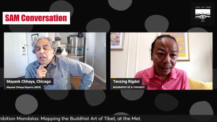 Nepalese American artist Tenzing Rigdol speaks with Mayank Chhaya | SAM Conversation