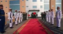 Military funeral for the four soldiers who died in accident while on duty