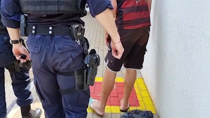 Flamenguista é preso pela Guarda Municipal no Centro de Cascavel