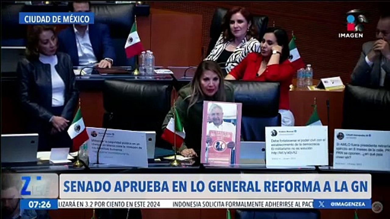 El Senado aprueba en lo general la reforma a la Guardia Nacional ...
