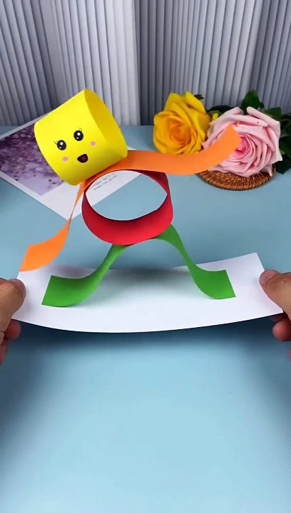 handmad paper cartoon