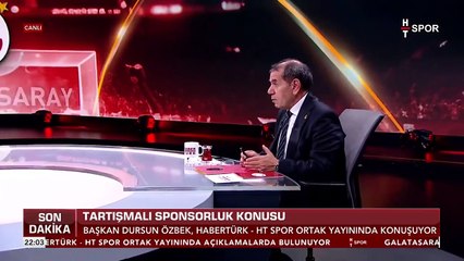 Dursun Özbek: Galatasaray değerine uymayan anlaşmaları askıya alırız. Anlaşma şu an askıda ve inceliyoruz.