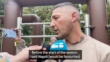 Materazzi tips Napoli over Inter for the Scudetto